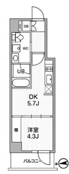 ＡＬＴＥＲＮＡ中野の物件間取画像